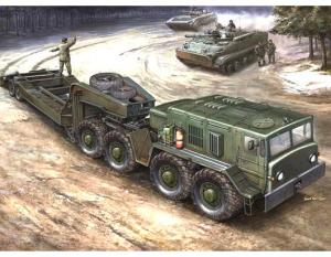 Trumpeter 1:35 MAZ-537G Late with trailer