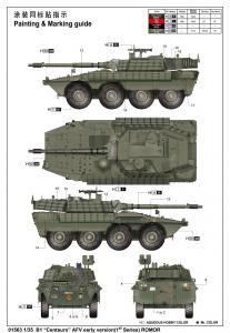 Trumpeter 1:35 B1 Centauro (Early) w/Romor