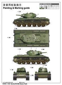 Trumpeter 1:35 Soviet KV-8S Heavy Tank