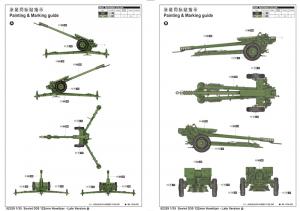 Trumpeter 1:35 Soviet D30 122mm Howitzer - Late