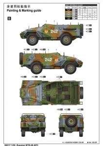 Trumpeter 1:35 Russian BTR-40 APC