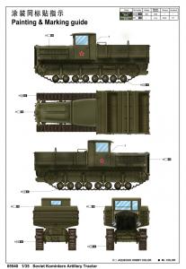 Trumpeter 1:35 Soviet Komintern Artillery Tractor