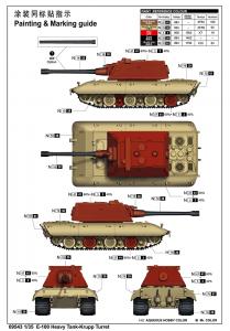 Trumpeter 1/35 E-100 Heavy Tank – Krupp Turret