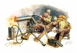 1:35 U.S. Machine Gun team, Europe 1944