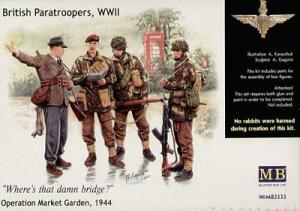 1:35 British Paratroopers WWII Operation Market Garden 1944