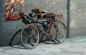 Masterbox 1:35 German military bicycle, WWII Era