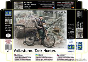 Masterbox 1:35 Volkssturm, Tank Hunter, 1944-1945