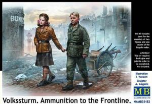 Masterbox 1:35 Volkssturm. Ammunition to the Frontline