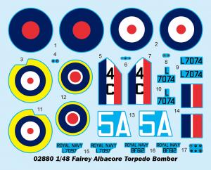 Trumpeter 1:48 Fairey Albacore Torpedo Bomber