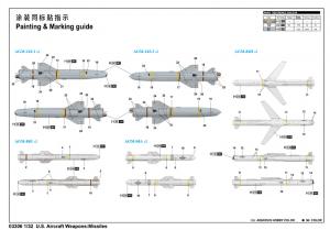 Trumpeter 1:32 U.S. Aircraft Weapons: Missiles