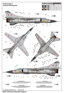 Trumpeter 1:48 Russian MiG-23M Flogger-B