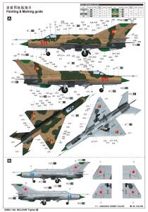 Trumpeter 1:48 MiG-21MF Fighter