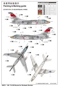 Trumpeter 1:48 TA-3B Skywarrior Strategic Bomber