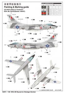 Trumpeter 1:48 ERA-3B Skywarrior Strategic Bomber