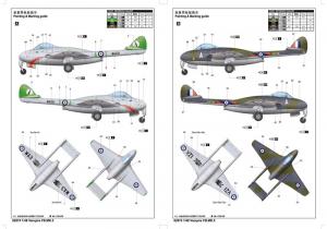 Trumpeter 1:48 Vampire FB.MK.5