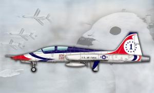 1:48 US T-38A Talon-Thunderbird