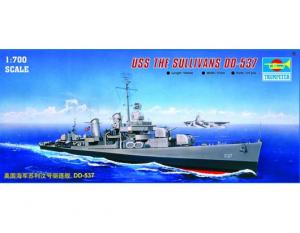 Trumpeter 1:700 USS The Sullivans DD-537