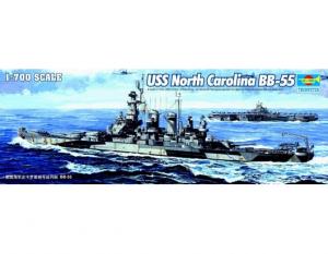 Trumpeter 1:700 USS North Carolina BB-55