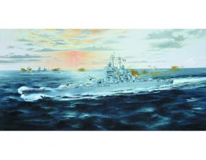 1:700 French Battleship Jean Bart 1955