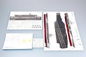 Trumpeter 1:700 USS Dwight D. Eisenhower CVN-69 1978