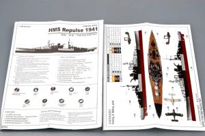 Trumpeter 1:700 HMS Repulse 1941