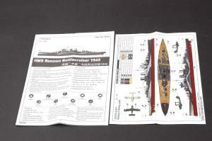 Trumpeter 1:700 HMS Renown 1945