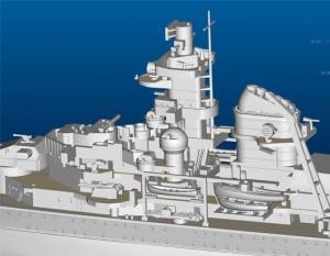 Trumpeter 1:700 German Cruiser Admiral Hipper 1941