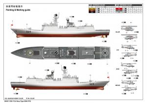 Trumpeter 1:350 PLA Navy Type 054A FFG