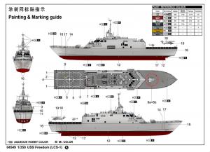 Trumpeter 1:350 USS Freedom (LCS-1)