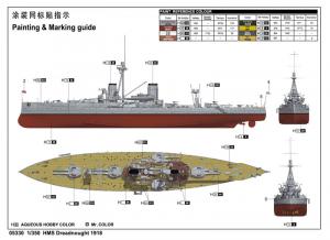 Trumpeter 1:350 HMS Dreadnought 1918