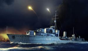 Trumpeter 1:350 HMS Zulu Destroyer 1941