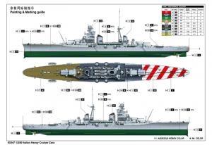 Trumpeter 1:350 Italian Heavy Cruiser Zara