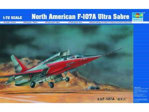 Trumpeter 1:72 North American F-107 A Ultra Sabre