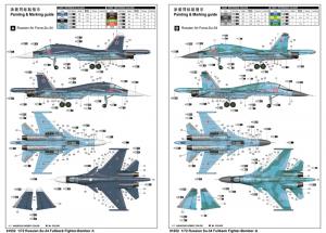 Trumpeter 1:72 Russian Su-34 Fullback Fighter-Bomber