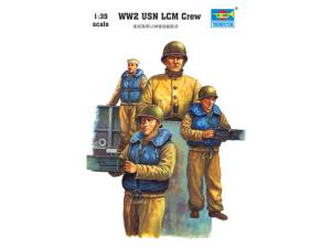 1:35 WW2 USN LCM crew