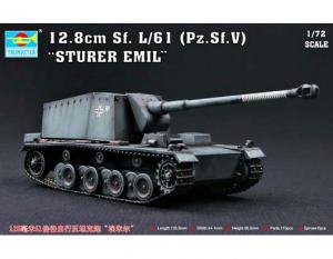 Trumpeter 1:72 Sturer Emil 12,8 cm