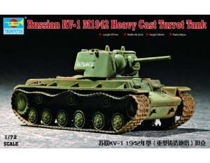 Trumpeter 1:72 KV-1 1942 Heavy Cast Turret