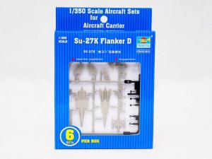 1:350 Sukhoi Su-27 Flanker D (6pcs)