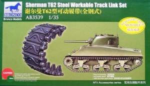 1:35 Shermann T62 Workable Track Link Set