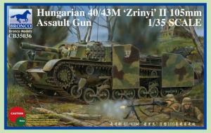 1:35 Hungarian 40/43M Zrinyi II 105mm Assault Gun