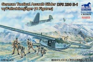 1:35 German Glider DFS 230 B-1 (+4figs)