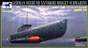 1:35 German Seehund XXVII B/B5 Midget Submarine (2 in 1)