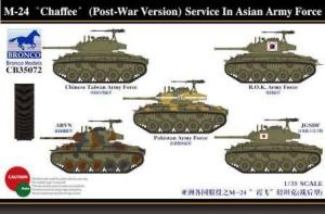 1:35 M-24 Chaffee(Post-War Version) Service In Asia Army force