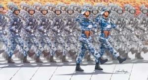 1:35 PLA Marines Force Soldier on 60th Nation Day Parade