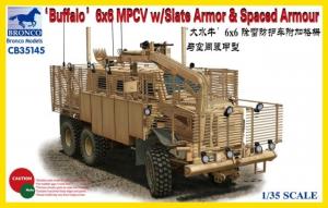 1:35 BUFFALO 6x6 MPCV w/Slat Armor & Spaced Armor