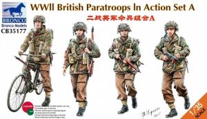 1:35 WWII British Paratroops In Action Set A