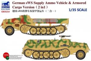 1:35 German sWS Supply Ammo Vehicle & Armored Cargo Version (2 in 1)