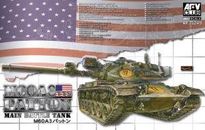 1:35 M60A3 TTS Patton Main Battle Tank