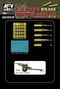 1:35 U.S. 105mm Howitzer ammo set