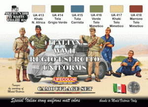 Italian WWII Regio Esercito Uniforms set